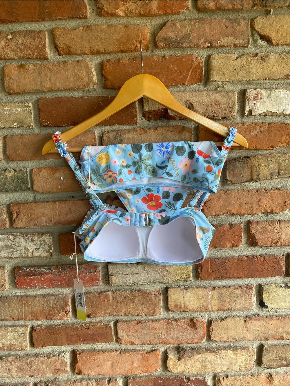 Summersalt x Rifle Paper Co. bikini, Strawberry Fields - Size 2 - BWT - Picture 6 of 9